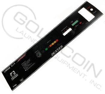 9412-172-001 Dexter T750 Nameplate