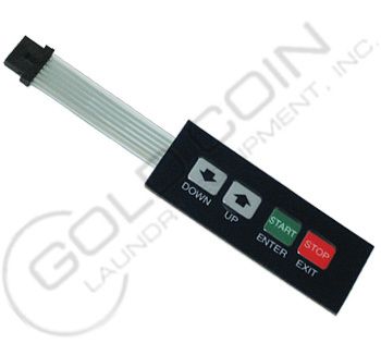 9801-061-001 Dexter Washer Blue Membrane Switch