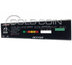 9412-209-001 Dexter T350 Nameplate Black