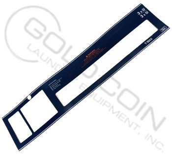 9435-061-002 Dexter 30lb Blue Front Panel Overlay