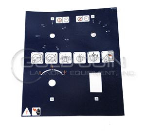 8527-114-001 Dexter Control Door Label