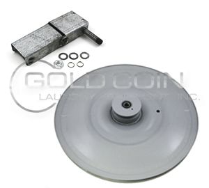 9732-165-001 Dexter Dryer Idler Pulley &amp; Arm Assy.