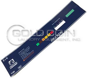 9412-208-002 Dexter T300 Washer Nameplate