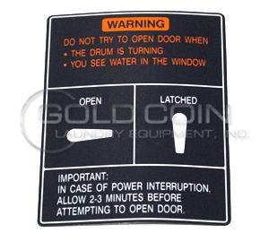 8502-624-003 Dexter Door Opening Decal