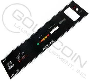 9412-212-001 Dexter T600 Nameplate