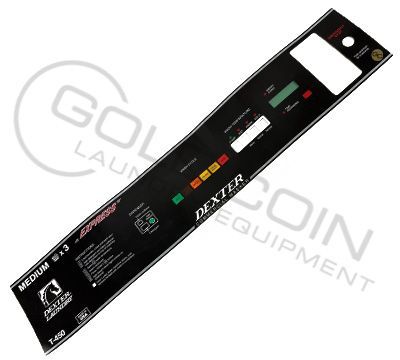 9412-166-001 Dexter T450 Nameplate