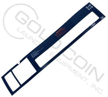 9435-037-002 Dexter 30lb Blue Front Panel Overlay