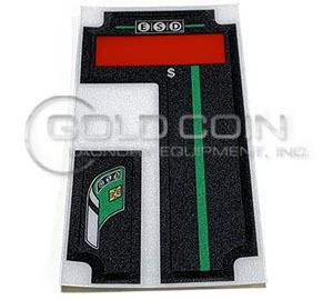 55-000-203 ESD Card Reader Decal