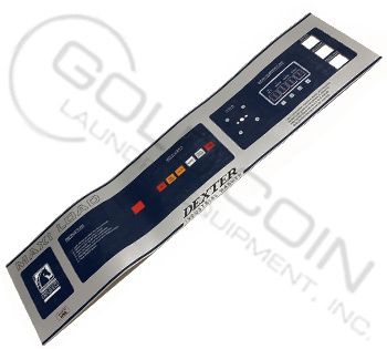 9412-096-002 Dexter T600 OPL Nameplate