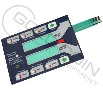 9801-059-006 Dexter Stack Dryer Keypad Blue Generic