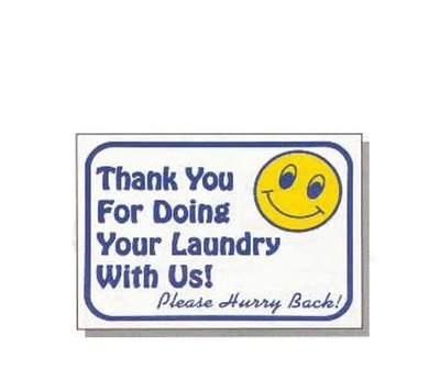 Laundry Signs
