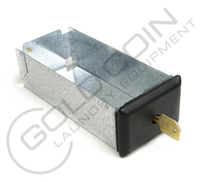 71630XD ESD 8" Coin Box - Black