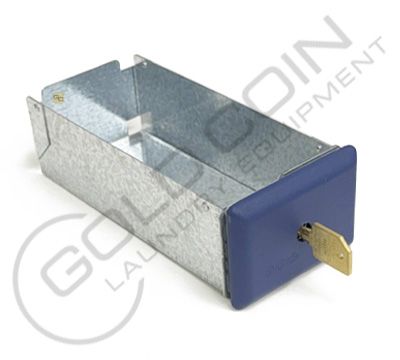 71630XD ESD 8" Coin Box - Blue