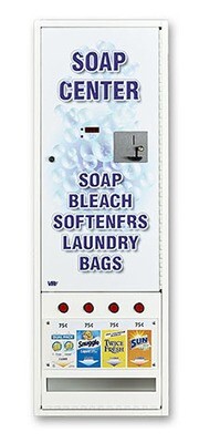 Vend-Rite 4 Column Soap Vender