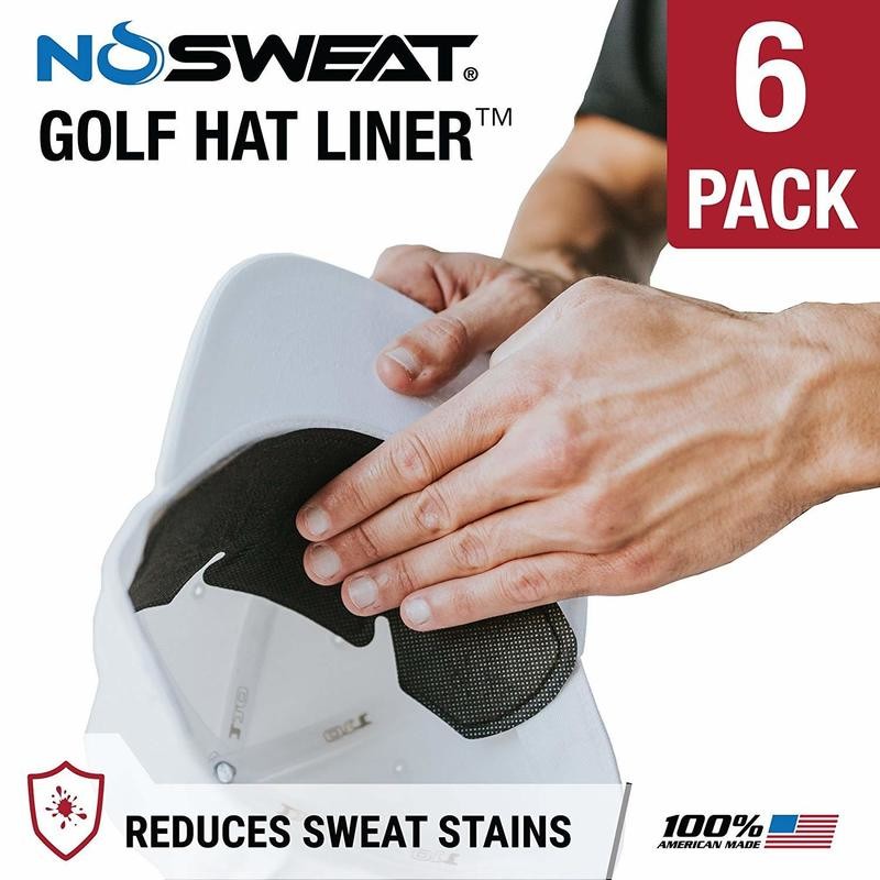 No Sweat Hat Liner & Cap Protection (6 pack)