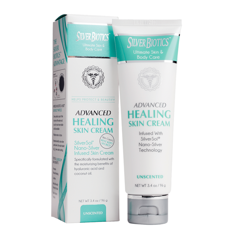 Silver Biotics SKIN CREAM UNSCENTED 3.4OZ