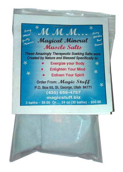 Magical Mineral Muscle Soaking Salts (2 Bath)