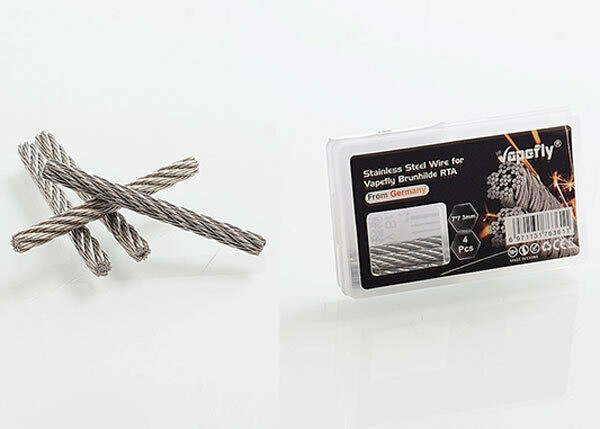 VAPEFLY  S/S Ropes for wicking the Brunhilde (4pcs)