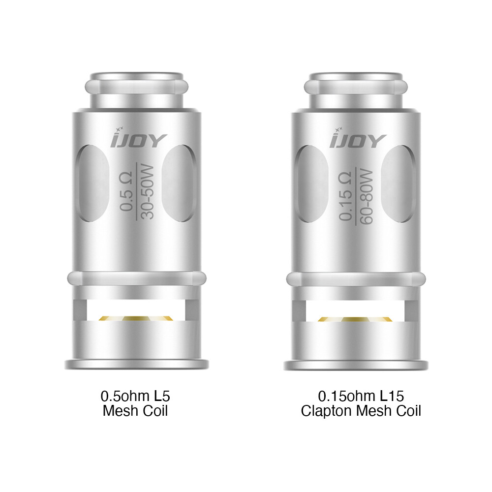 IJOY Captain Link Mesh Coil (3pcs), Type: L5 Mesh 0.5 Ohm (30-50W)
