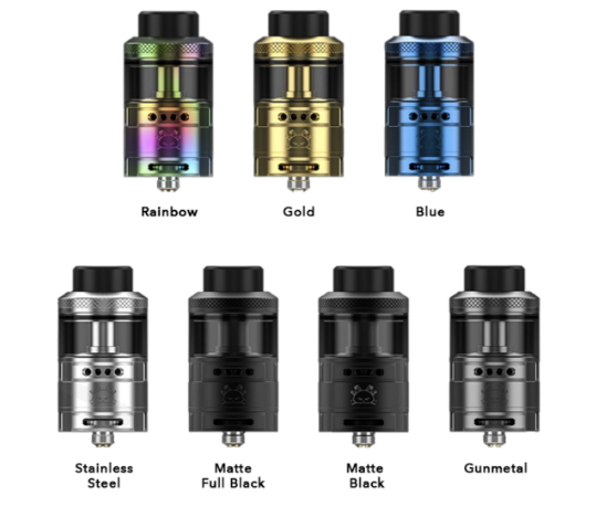Hellvape Fat Rabbit RTA, Colour: Gunmetal