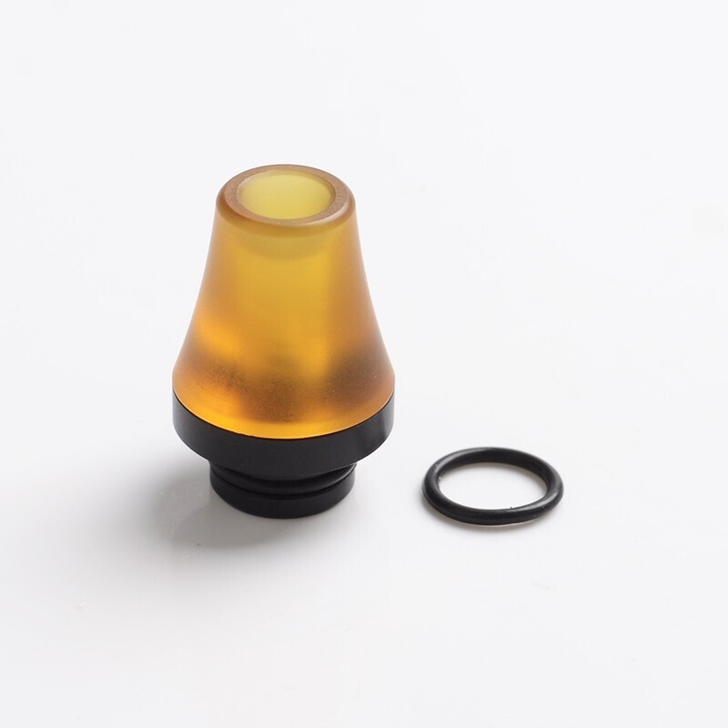 510 PEI Cone Drip Tip Yellow/Black