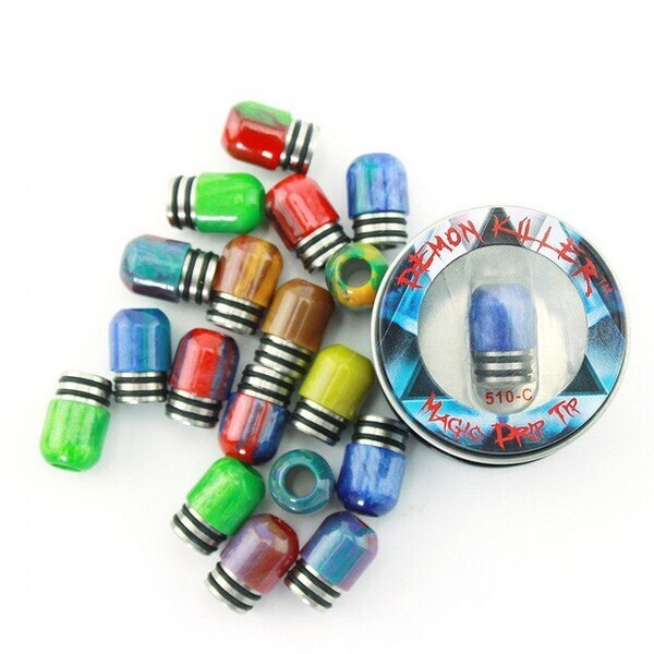 510 C full Resin Demon Killer  drip tip (random Colours)