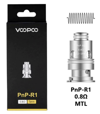 VOOPOO PnP - RDL/MTL Coils (5pcs)