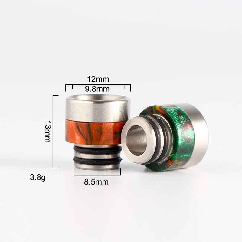 SL138  S.S. + Resin 510 Drip Tip