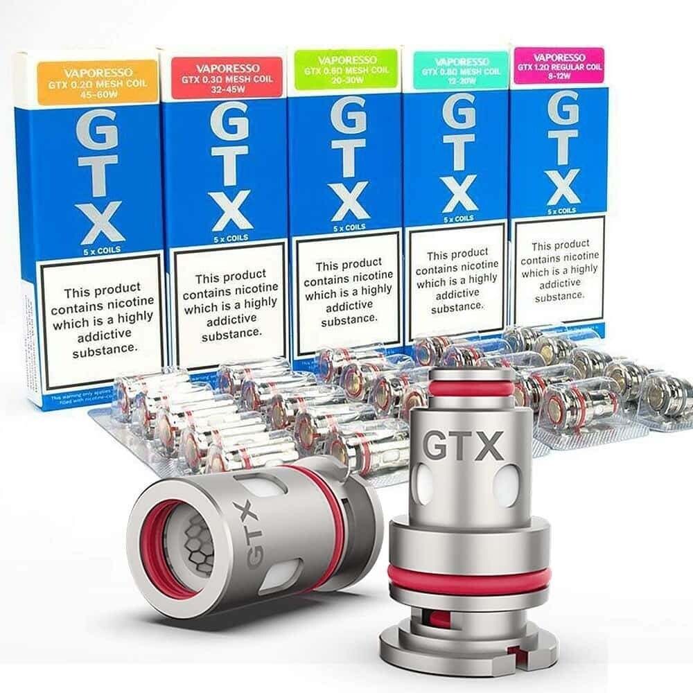 VAPORESSO &quot;GTX&quot; Coils (pack of 5)