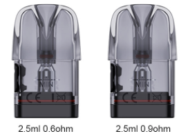 Uwell Caliburn G3 / Caliburn GK3 / Caliburn G3 ECO Pod Cartridge 2.5ml / 2ml (4pcs/pack)