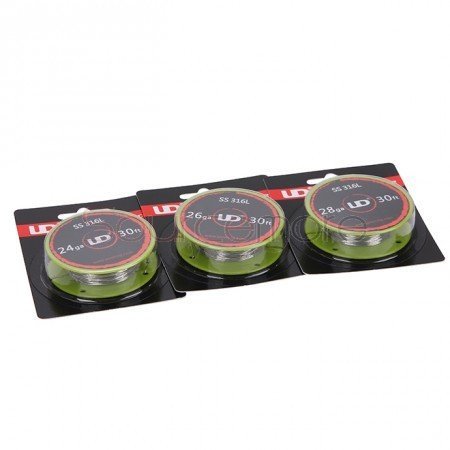 UD 316L Stainless Steel 32g   30ft