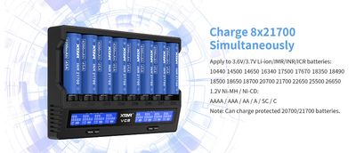 XTAR VC8 Gen 2 Battery Charger