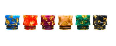 SL274 Flared Resin/Acrylic 810 Drip Tip Assorted Colours
