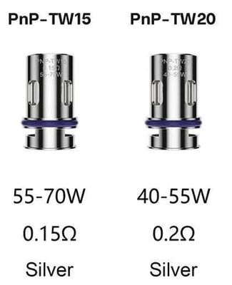 VOOPOO PnP TW Coils (5pcs) VOOPOO PnP TW Coils (5pcs)