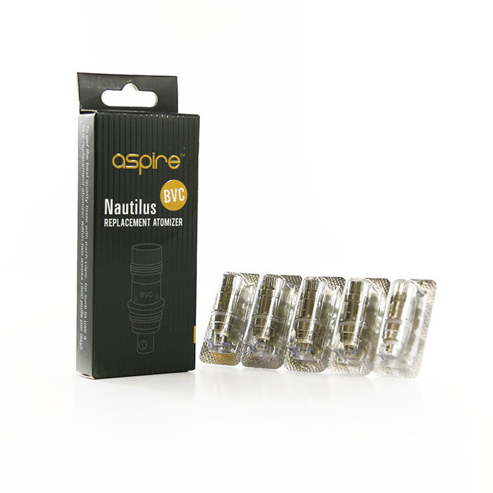 Aspire Nautilus BVC &amp; BVC Mini Coil Heads (5pcs)