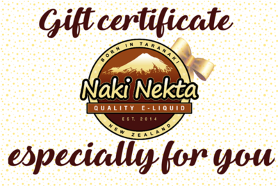 Naki Nekta Gift Certificate