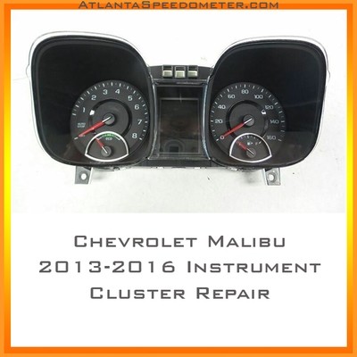 2013-2016 Chevrolet Malibu Instrument Cluster Repair