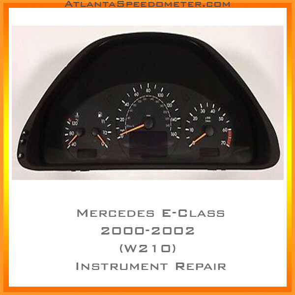 2000-2002 Mercedes E-Class (W210) Cluster repair