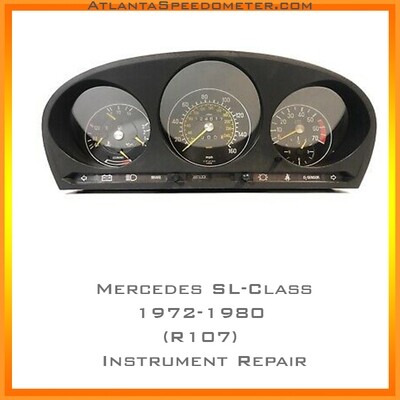 1972-1980 Mercedes SL-Class (R107) Cluster Repair Service