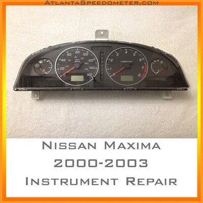 2000-2003 Nissan Maxima Instrument Cluster Repair