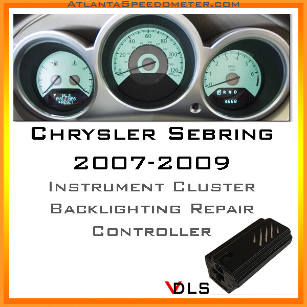 Chrysler Sebring 2007-2009 Cluster Backlighting VDLS Controller