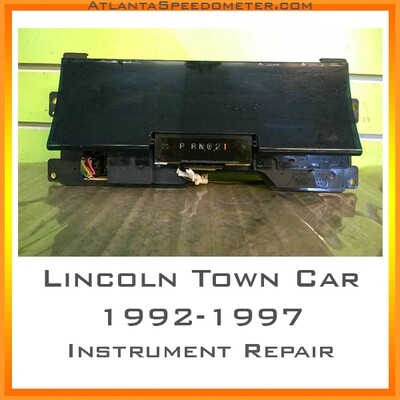 1992-1997 Lincoln Towncar Digital Cluster Repair