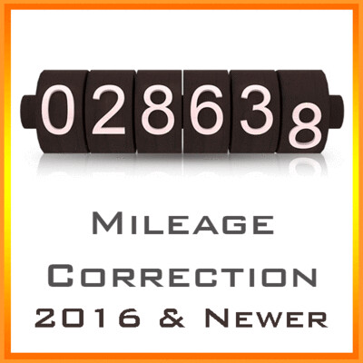 Mileage Programming for Digital Odometer 2016-Current or w/o Original Unit