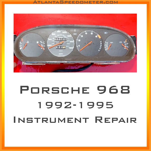1992-1995 Porsche 968 Instrument Repair