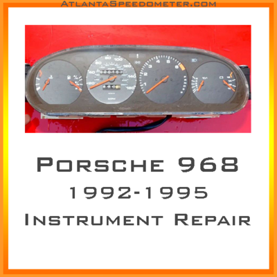 1992-1995 Porsche 968 Instrument Repair