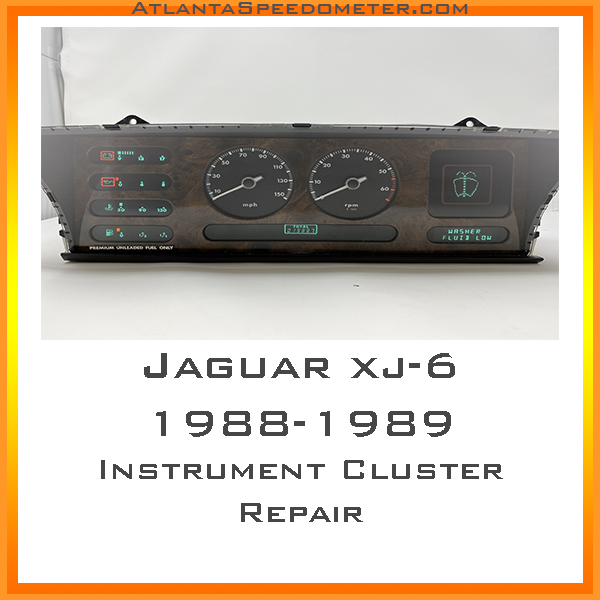 1988-1989 Jaguar XJ-6 Instrument Cluster Repair