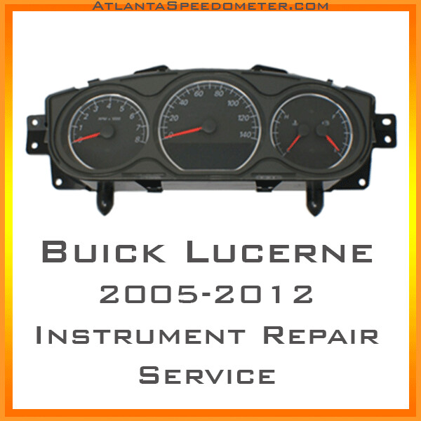 2005-2012 Buick Lucerne Instrument Cluster Repair