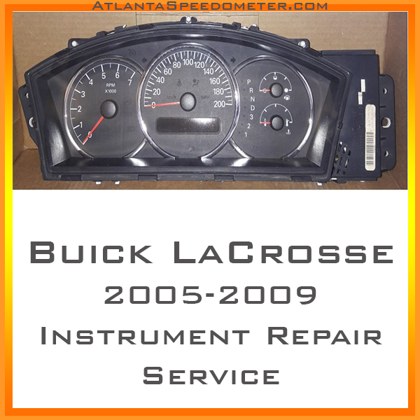 2005-2009 Buick LaCrosse Instrument Repair