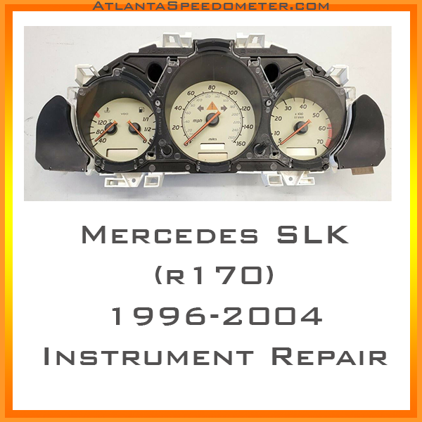 1996-2004 Mercedes SLK (R170) Cluster Repair