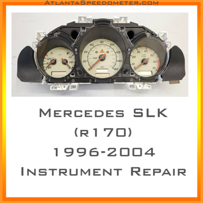 1996-2004 Mercedes SLK (R170) Cluster Repair